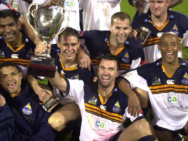 The Brumbies won two Super Rugby titles before expansion. Picture: John Feder