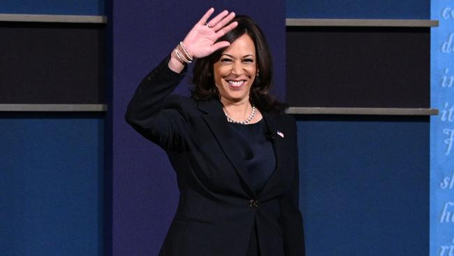 US Democratic vice presidential nominee and Senator from California, Kamala Harris. Picture: Robyn Beck / AFP