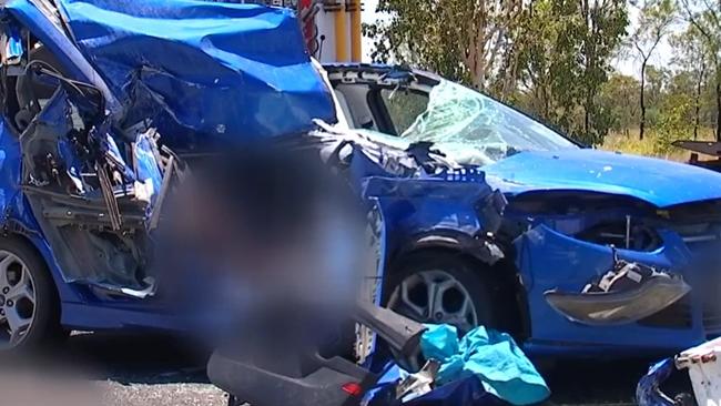 A 28-year-old Townsville man lost his life in a fatal crash at Coppabella on November 9, 2022. Picture: 7News Mackay