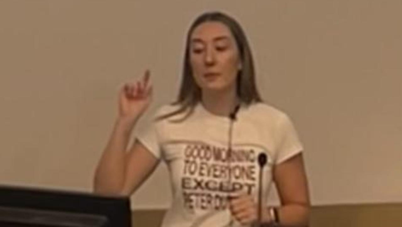 Law lecturer gives grossly biased view