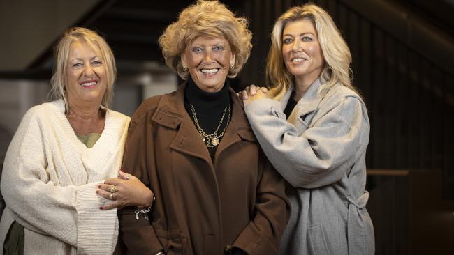 Laurelle Cecic, Shirley Costa and Edwina Arto. Picture: Arsineh Houspian.
