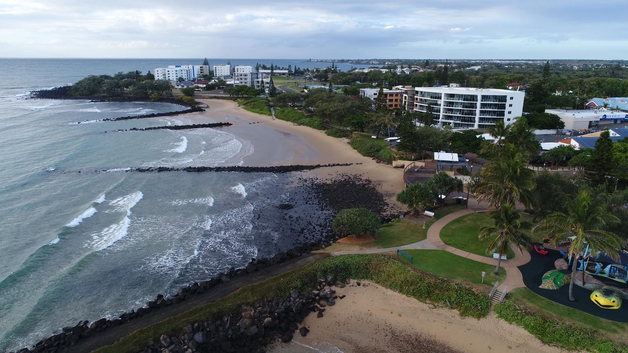 Early morning at Bargara Esplanade.