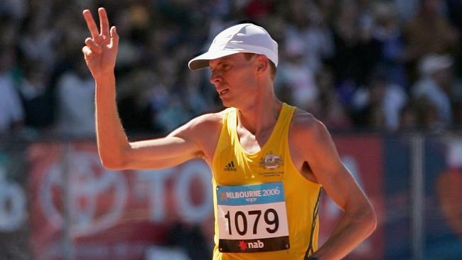 Father of three Scott Westcott will make his Olympic debut at age 40