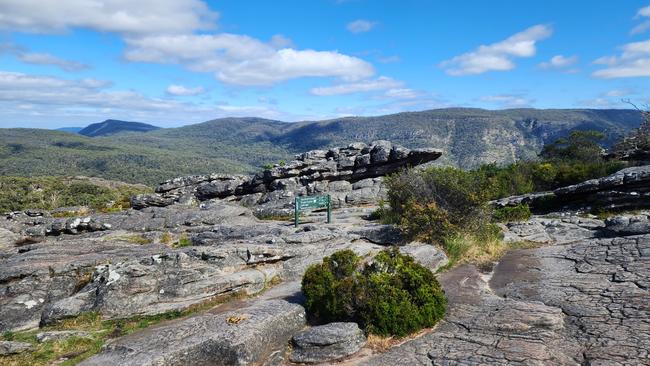 Pinnacles at the Grampians at 10am on December 20, 2023. Picture: Zoe Skelton, Frankston.