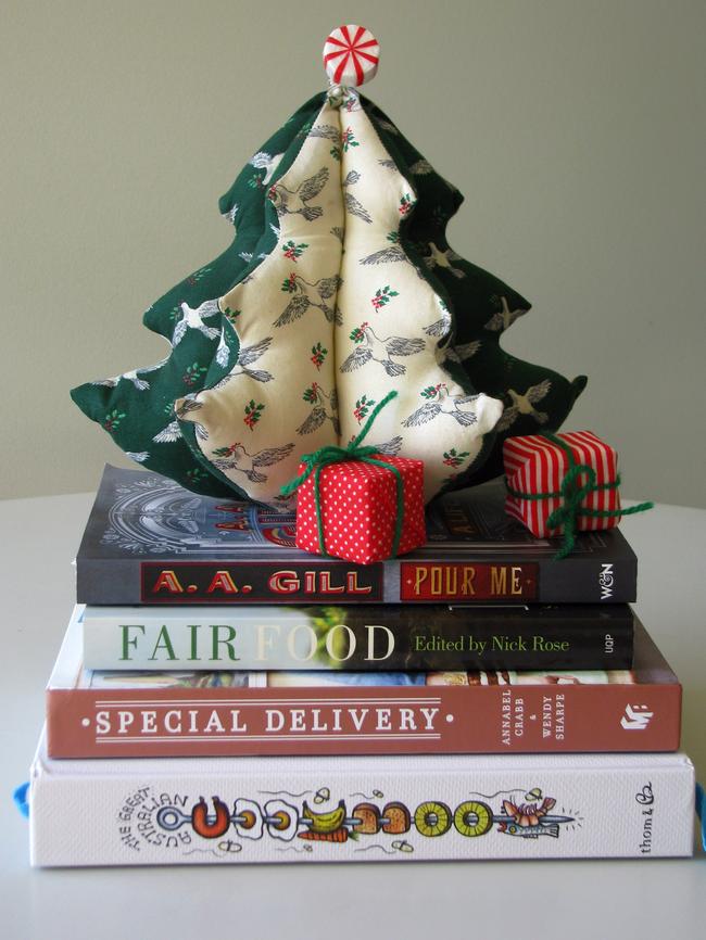 Books make ideal Christmas gifts.