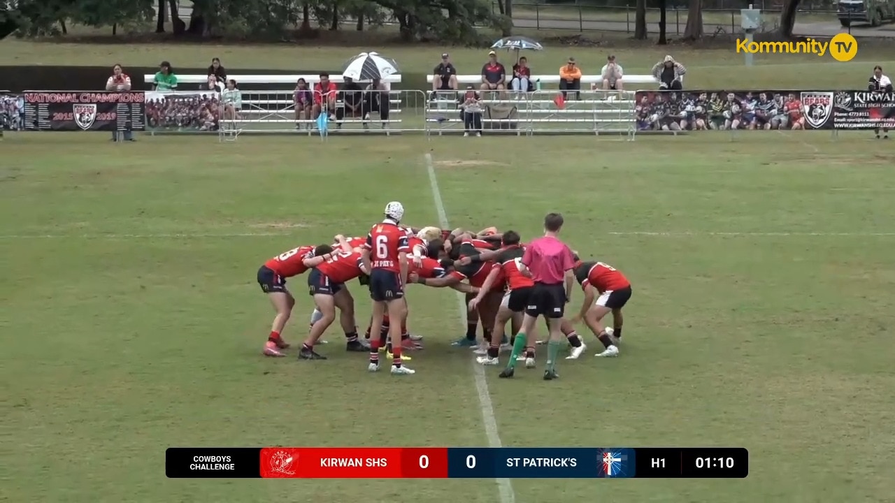 Replay: Kirwan SHS v St Patrick's College - 2025 Cowboys Challenge Round 1