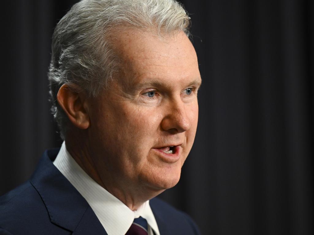 Workplace relations minister Tony Burke has said the ABCC could be scaled back this week. Picture: AAP Image/Lukas Coch.