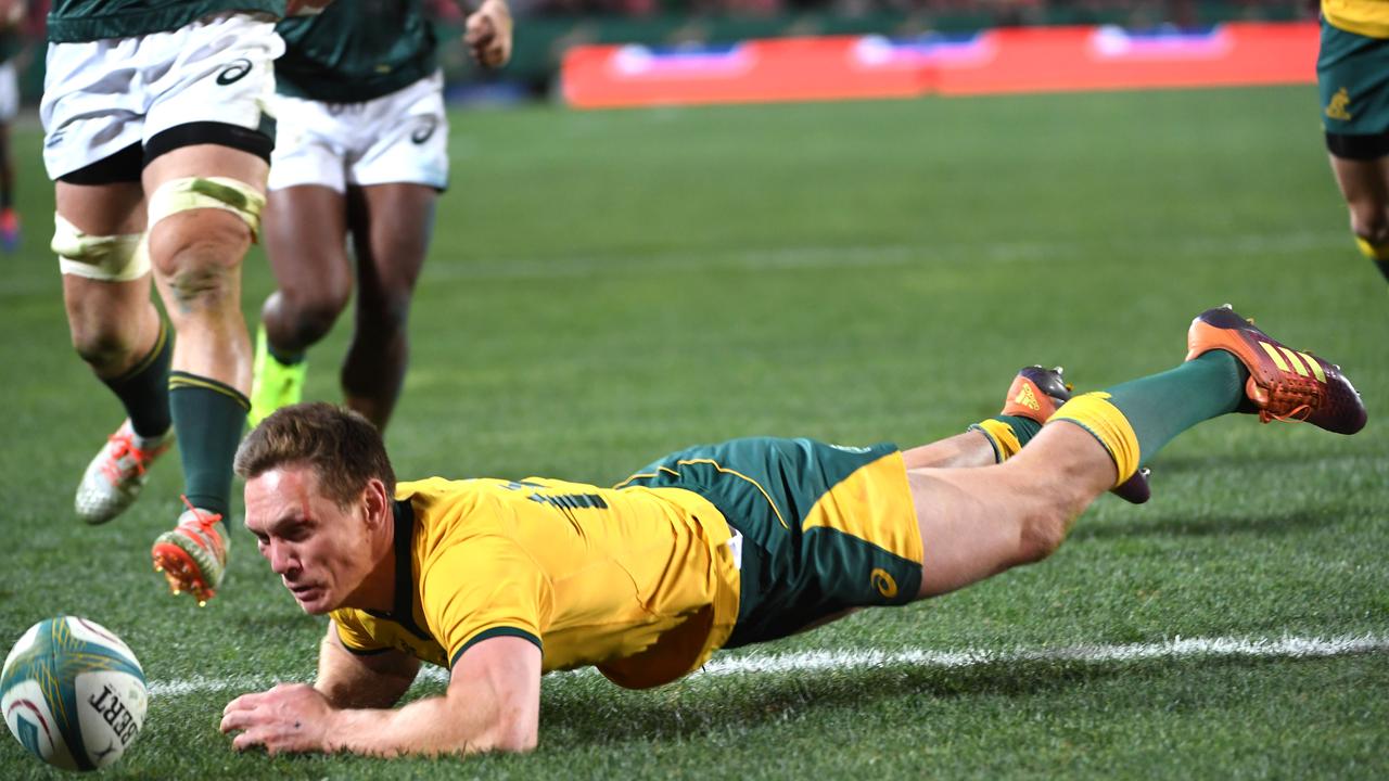 Dane Haylett-Petty had a tough night against the Springboks at Ellis Park.