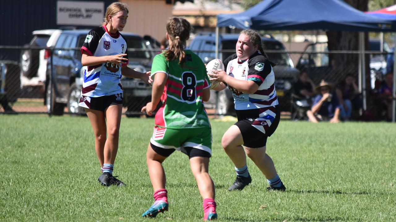 Western Ringers v Gatton/Valleys U17 girls grand final. Adrian Vowles Cup 2020.
