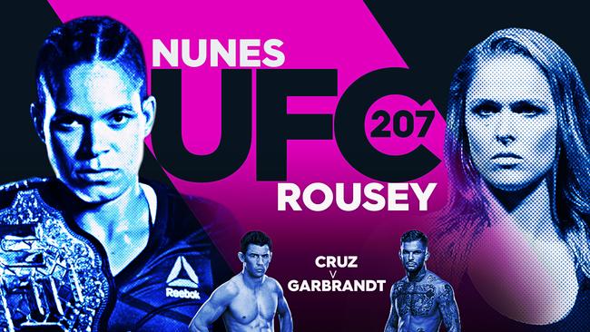 Ronda Rousey returns to the octagon in the main event of UFC 207 as she faces bantamweight champion Amanda Nunes.