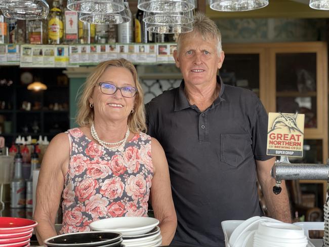 Len and Colleen Johnston are looking forward to potentially travelling to the UK and Ireland in their retirement. Photo: Zoe Devenport