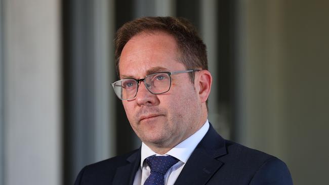 Financial Services minister Daniel Mulino, an economist with a PhD from Yale University, takes on the portfolio saddled with overdue reforms. Picture David Clark