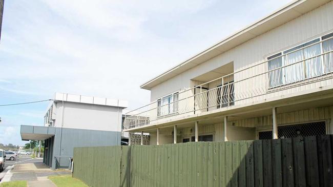 HIGH-RISE PROPOSAL; The site of a proposed six-story residential development in Grant St, Ballina. Picture: Graham Broadhead