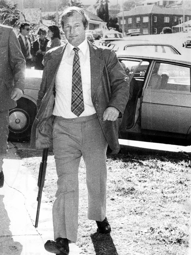 Detective Sergeant Roger Rogerson in Sydney in 1981.