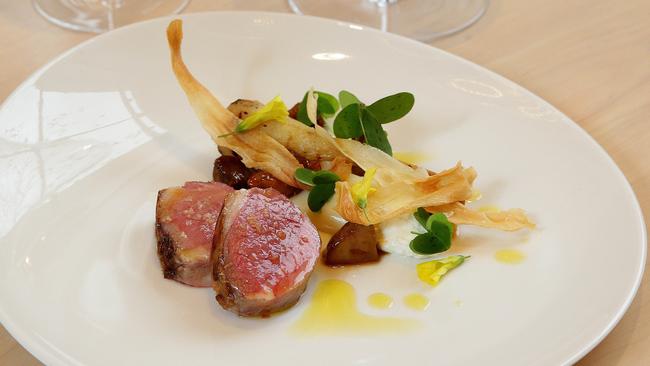 The Press Club’s lamb with parsnip. Picture: Andrew Tauber