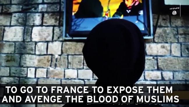 The propaganda video would be used to lure IS recruits from France.