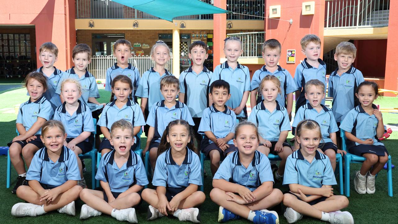 My First Year: Marymount Primary School Prep P. Back Row - Seb, Hayden, Harrison, Charlotte, Teddy, Sienna, Cooper, Lachlan, Kingston. Middle Row - Olivia, Coco, Marley, Archie, Timmy, Penny, Jack, Bliss. Front Row - Aubrie, Max, Eva, Sonny, Elena. Picture Glenn Hampson