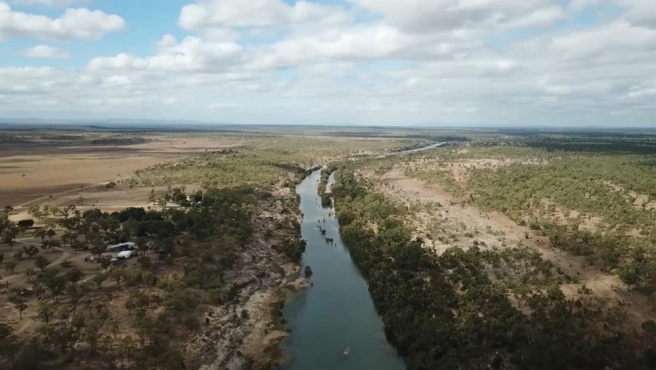 The proposed site of the Urannah Dam west of Mackay. Proponents of the dam argue it will open up new agricultural crops in the region. Picture: Supplied