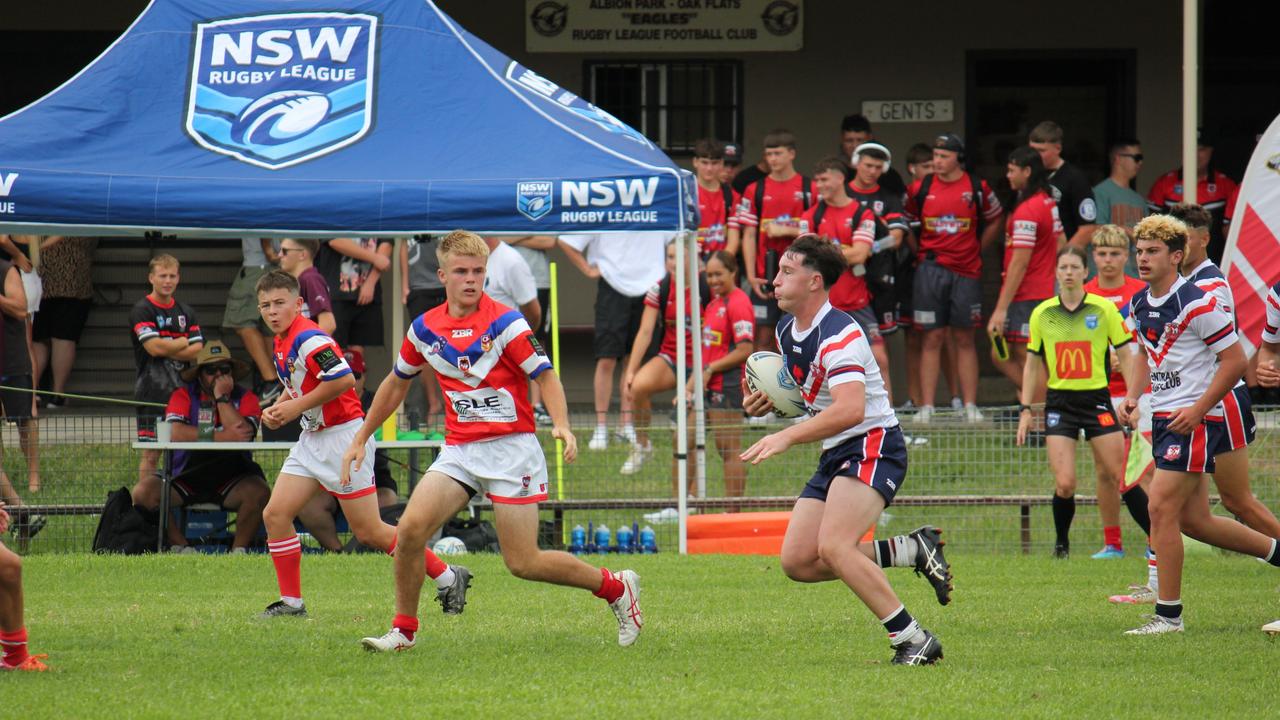 Duncan Gatt Smith of the Central Coast Roosters Andrew Johns Cup team. Picture: Kevin Merrigan