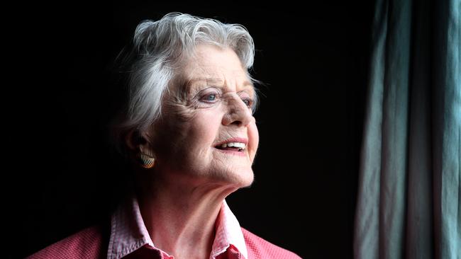 Angela Lansbury in Sydney in 2013.