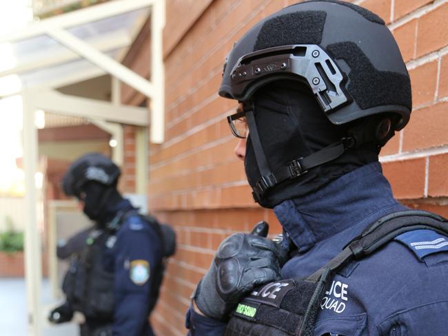 Such is the growing threat of the sovereign citizen movement, it now falls under the AFP’s Joint Counter-Terrorism Teams (JCTT) operating in all states in Australia. Picture: NSW Police