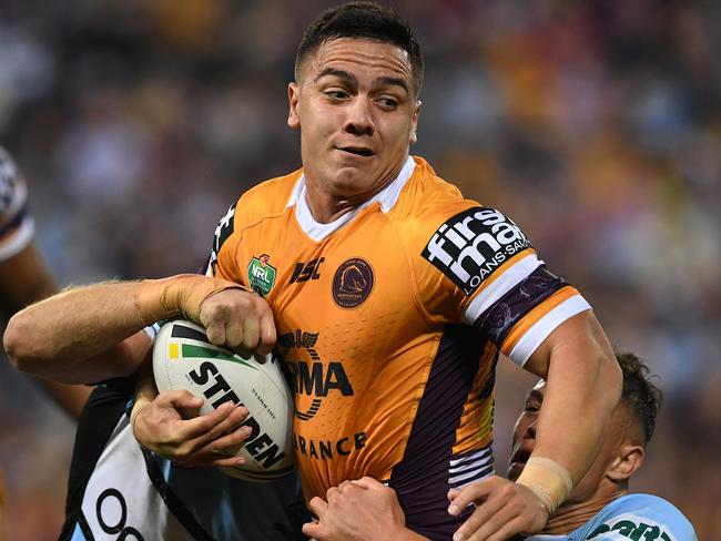 Kodi Nikorima was held well in check by the Cronulla Sharks. Picture: AAP