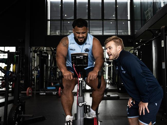 Tupou is one of the key Waratahs signings in the off-season. Picture: Hugo Carr/NSW Waratahs