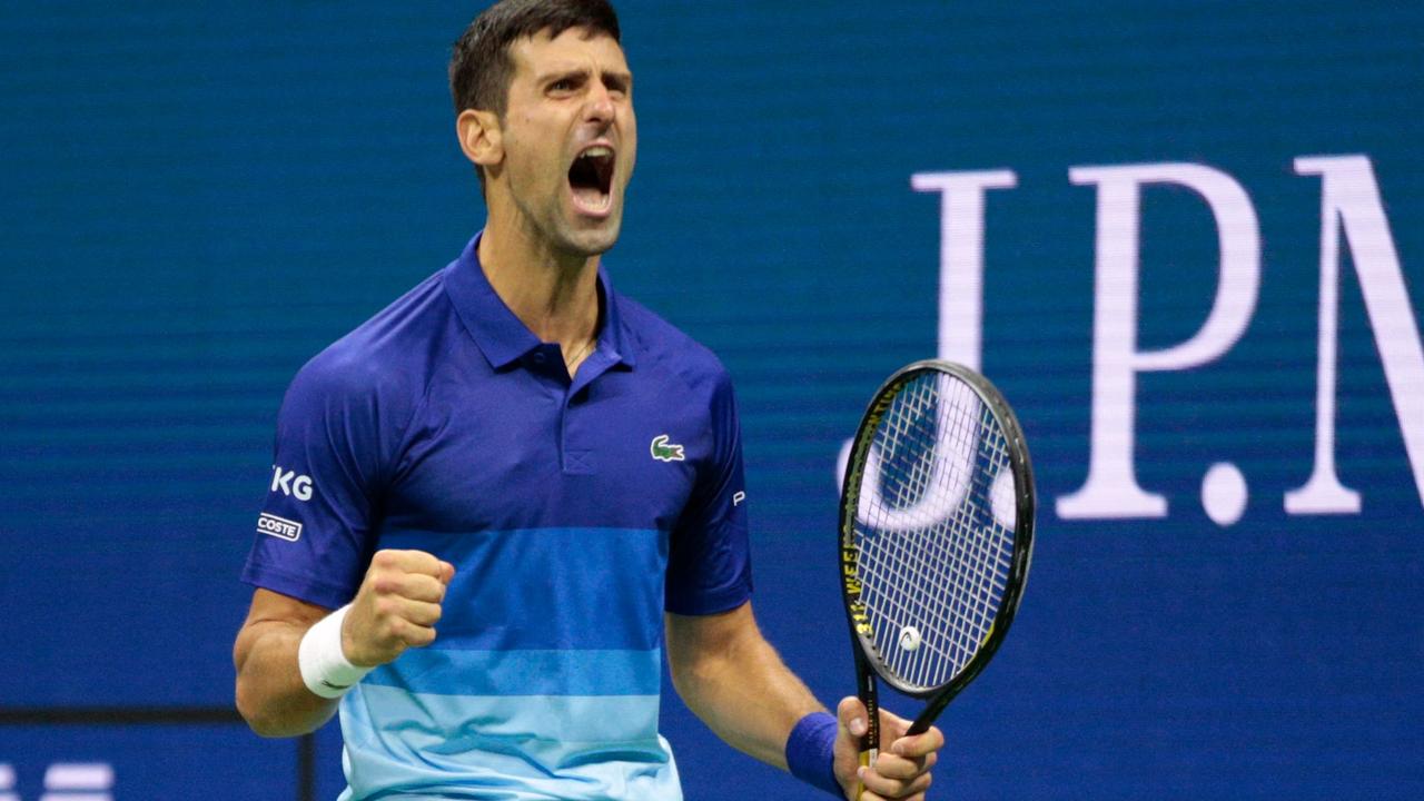 Novak Djokovic is hunting a slice of history. (Photo by Kena Betancur / AFP)