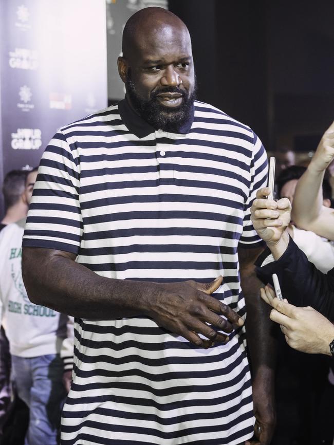 Shaquille O’Neal in Sydney. Picture: Supplied.