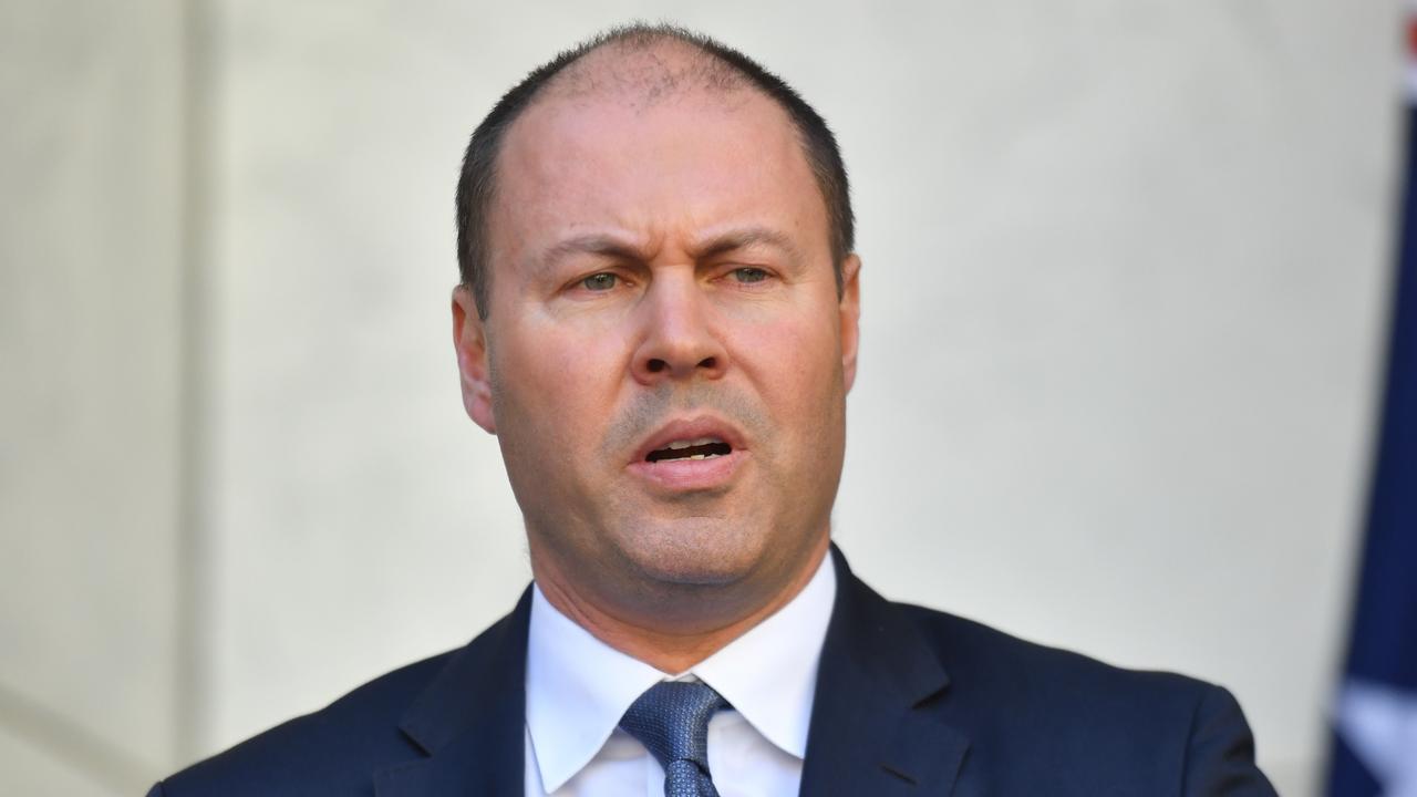 Treasurer Josh Frydenberg has warned that the economic crisis won’t be eased any time soon. Picture: AAP