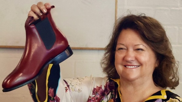 Gina Rinehart has acquired Australian bootmaker Rossi Boots.