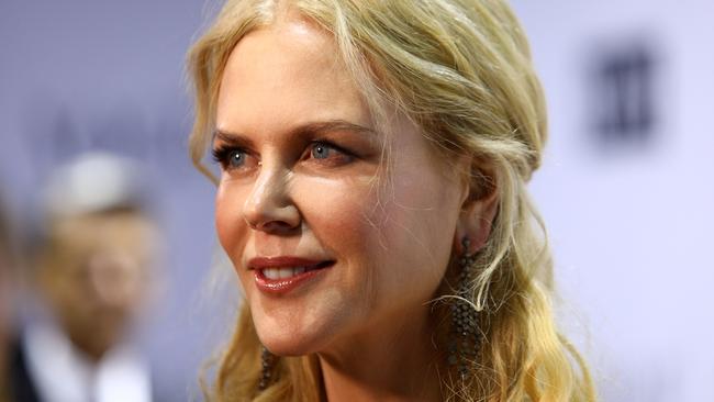 Nicole Kidman arrives ahead of The House of Dior: Seventy Years of Haute Couture exhibition in Melbourne. Picture: Graham Denholm/Getty Images