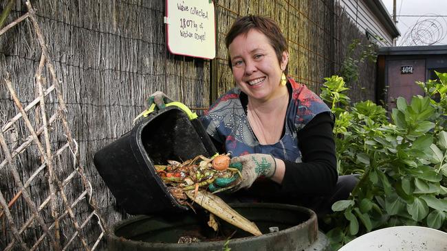 Katrina Forstner has saved more than 1.5 tonnes of waste from landfill.