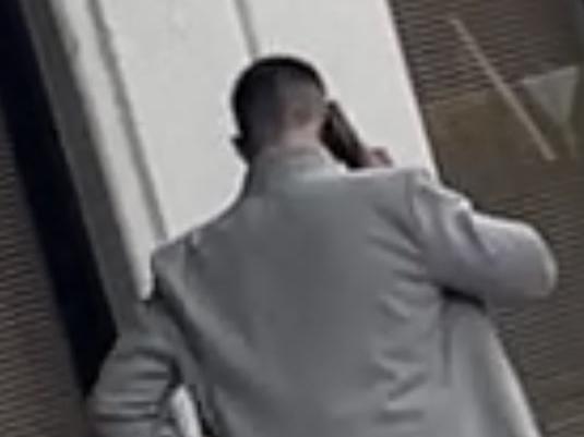 Jacob Larkin, who works as a commercial cleaner, appeared in the Frankston Magistratesâ Court on Monday where he pleaded guilty to one charge of affray.Â 