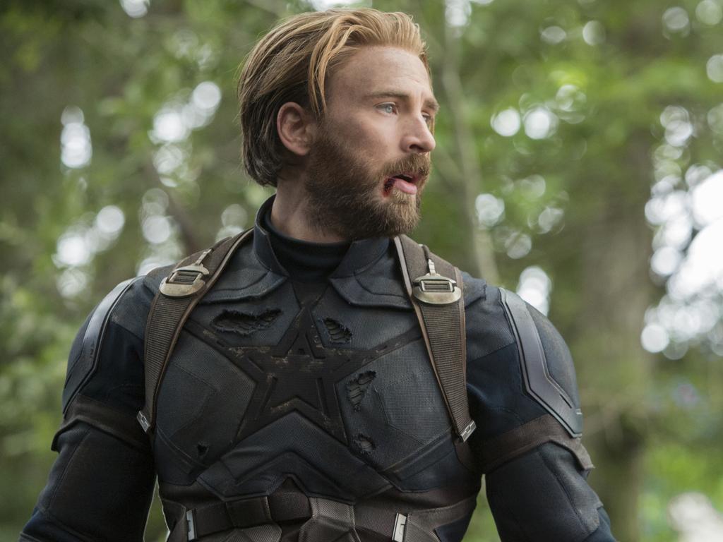 Evans is one of the key Marvel characters, in which he plays Captain America. Picture: Chuck Zlotnick/Marvel Studios