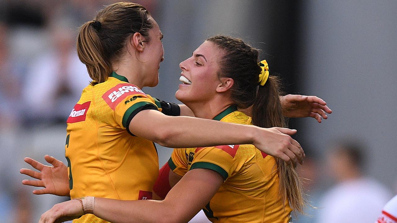 Jessica Sergis starred in the Jillaroos’ win over the Kiwi Ferns.