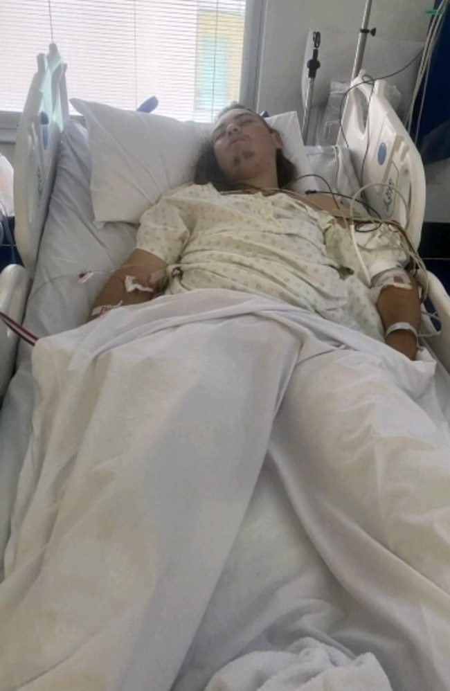 17-year-old Isaeah Parlett is facing a long battle as he undergoes treatment for kidney failure at the Mater Hospital in Brisbane. Photo: Supplied
