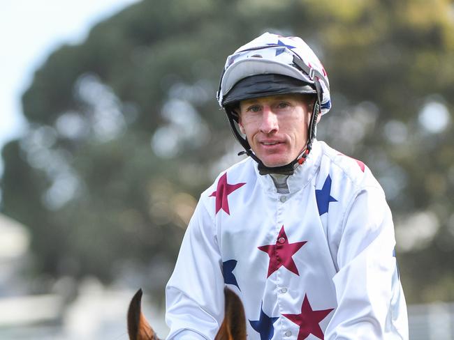 MELBOURNE, AUSTRALIA - APRIL 17: William Pike riding Sisstar after winning Race 7, the Mrc Widden Victoria Bel Esprit Stakes, during Melbourne Racing at Caulfield Racecourse on April 17, 2021 in Melbourne, Australia. (Photo by Vince Caligiuri/Getty Images)