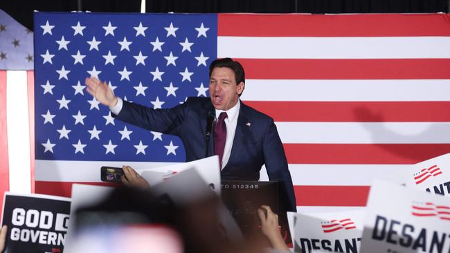 Republican presidential candidate Ron DeSantis. Picture: Getty Images