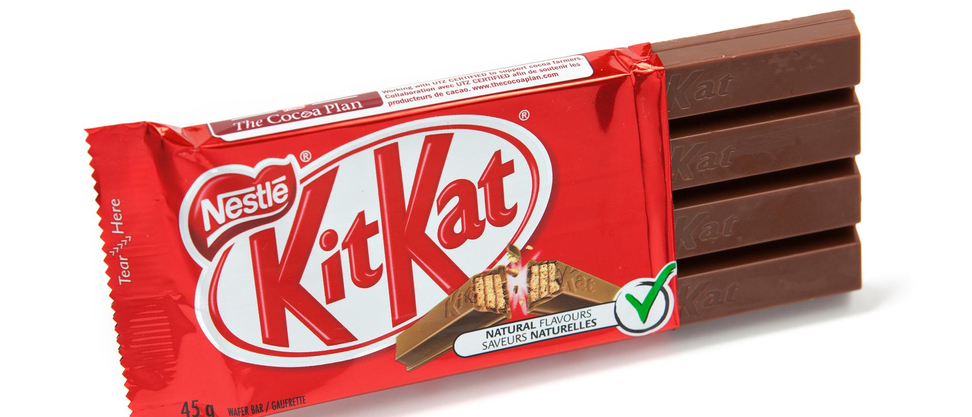 The iconic, snappable Kit Kat. Four delicious fingers of fun.