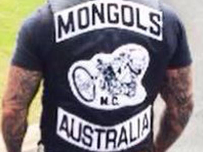 IMAGES SUPPLIED BY GEOFF CHAMBERS -Wes Bartholomew, a Mongols bikie based on Gold Coast.Source: Facebook/Wes Bartholomew