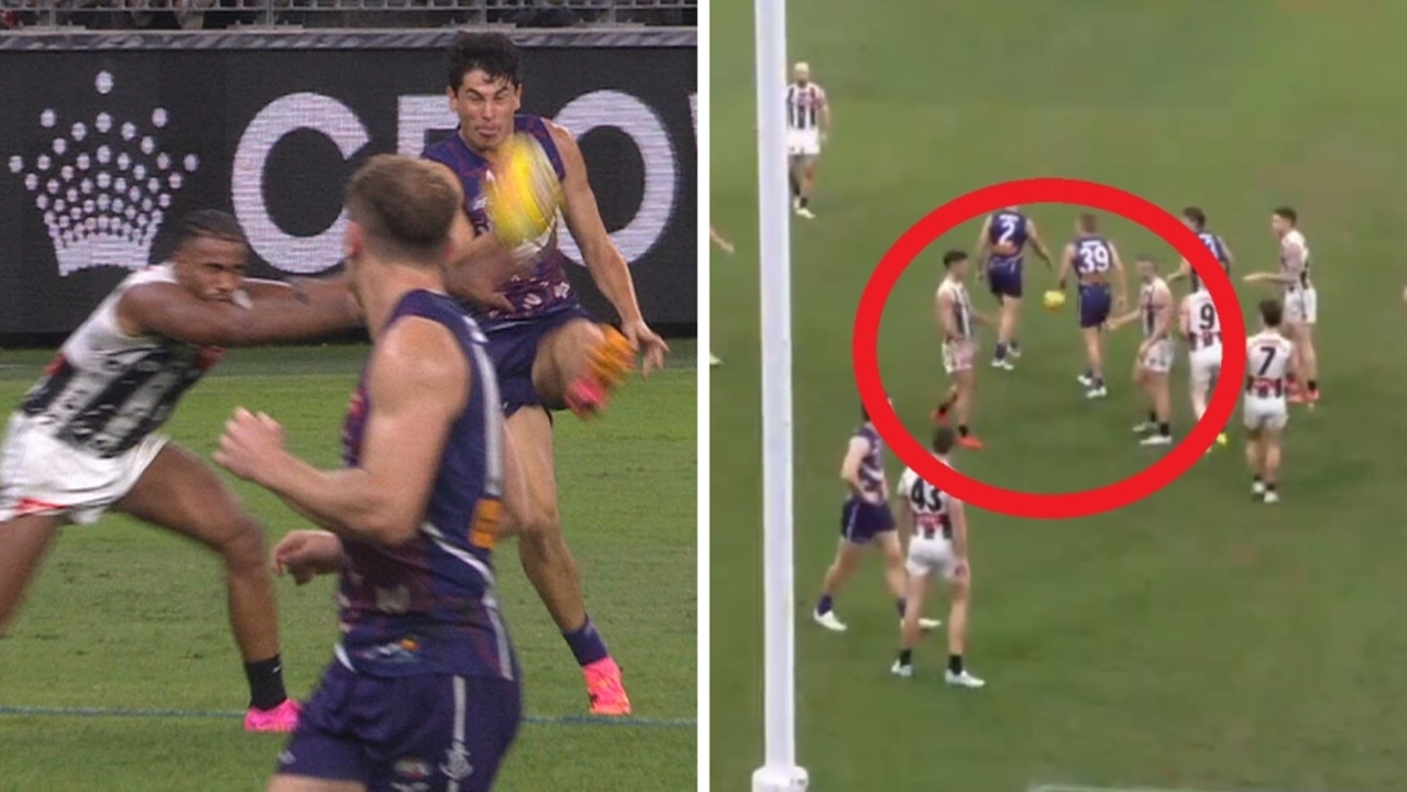 Fremantle and Collingwood drew in a tight tussle on Friday night.