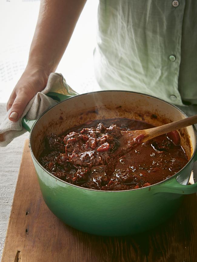 Slow cook this beef to get your week’s cooking off to a head start.