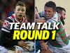 Full NRL teams for round one