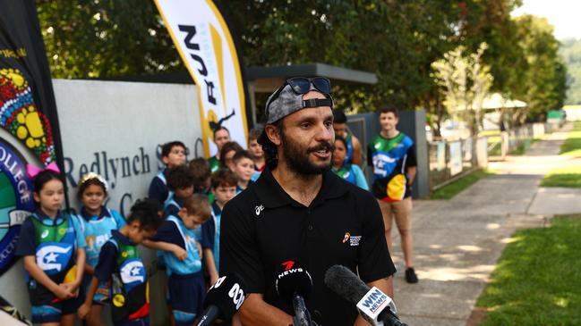 Indigenous Marathon Foundation athlete TJ Cora. Picture: Elodie Jakes
