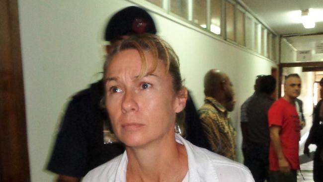 Yvette Nikolic at the Lautoka High Court complex in Fiji. Picture: Supplied