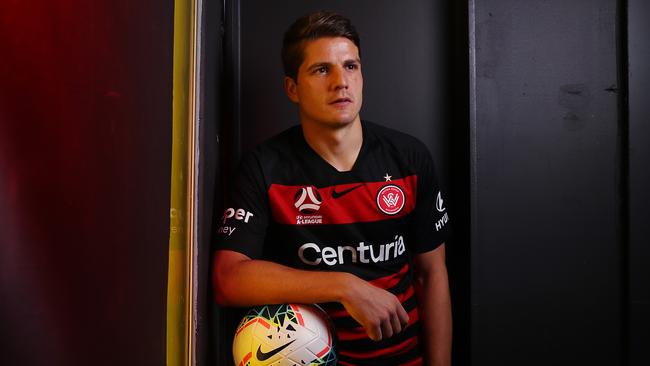 Western Sydney Wanderers’ Swiss recruit Pirmin Schwegler. Picture: Brett Costello