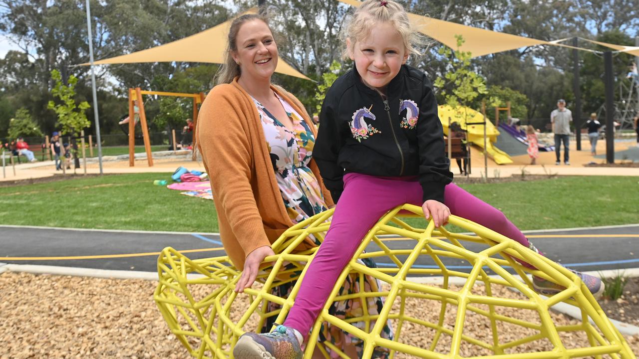 Elise Dousset and Aria having fun. Picture: Keryn Stevens.