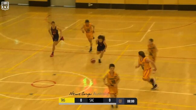 Replay: Adelaide Invitational Challenge basketball tournament - Tasmania Tigers v SA Country Magpies (U14 boys)