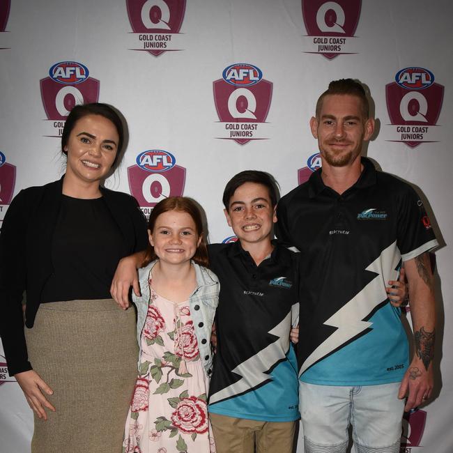 Photos from the Gold Coast AFL Juniors presentation night. Picture: AFLQ